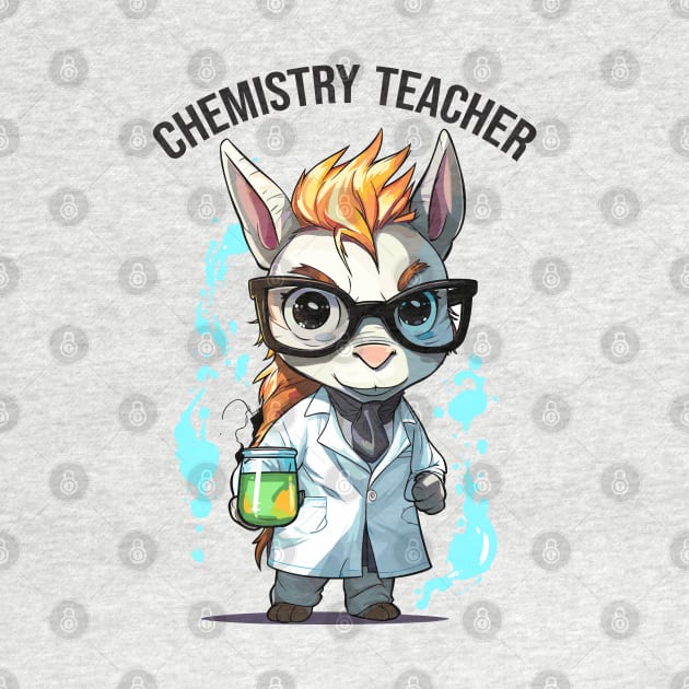 Unicorn Chemistry Teacher by Yopi